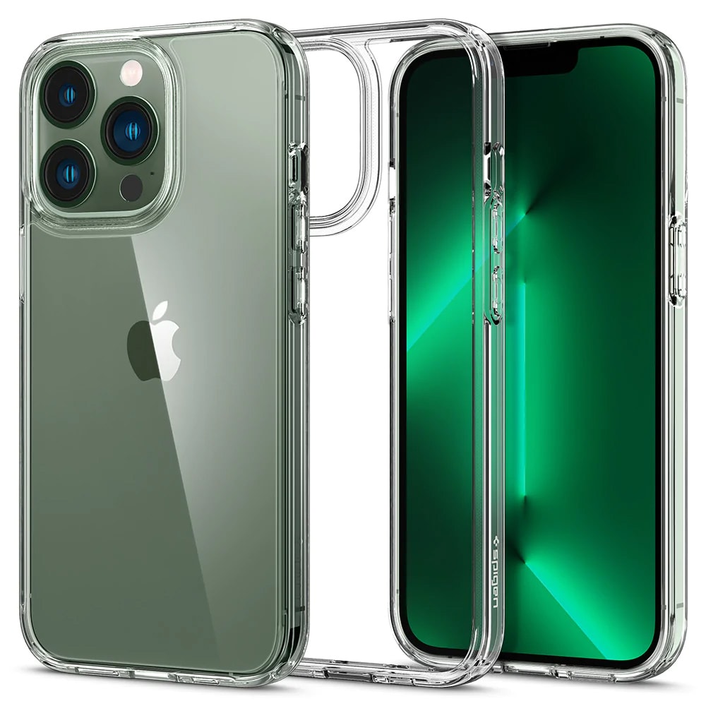 Spigen Ultra Hybrid Case iPhone 13 Pro Gjennomsiktig