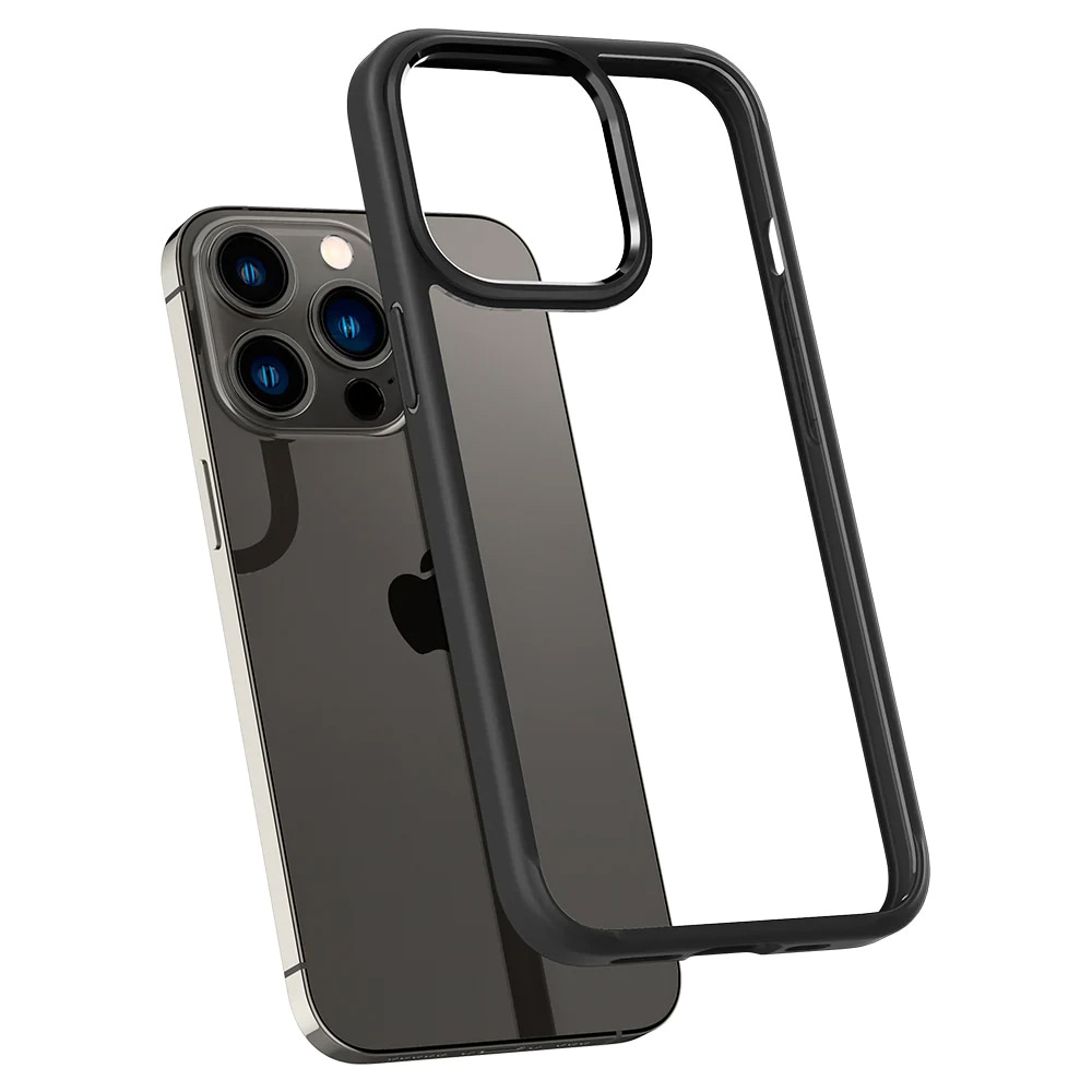 Spigen Ultra Hybrid Case iPhone 13 Pro Matt Sort