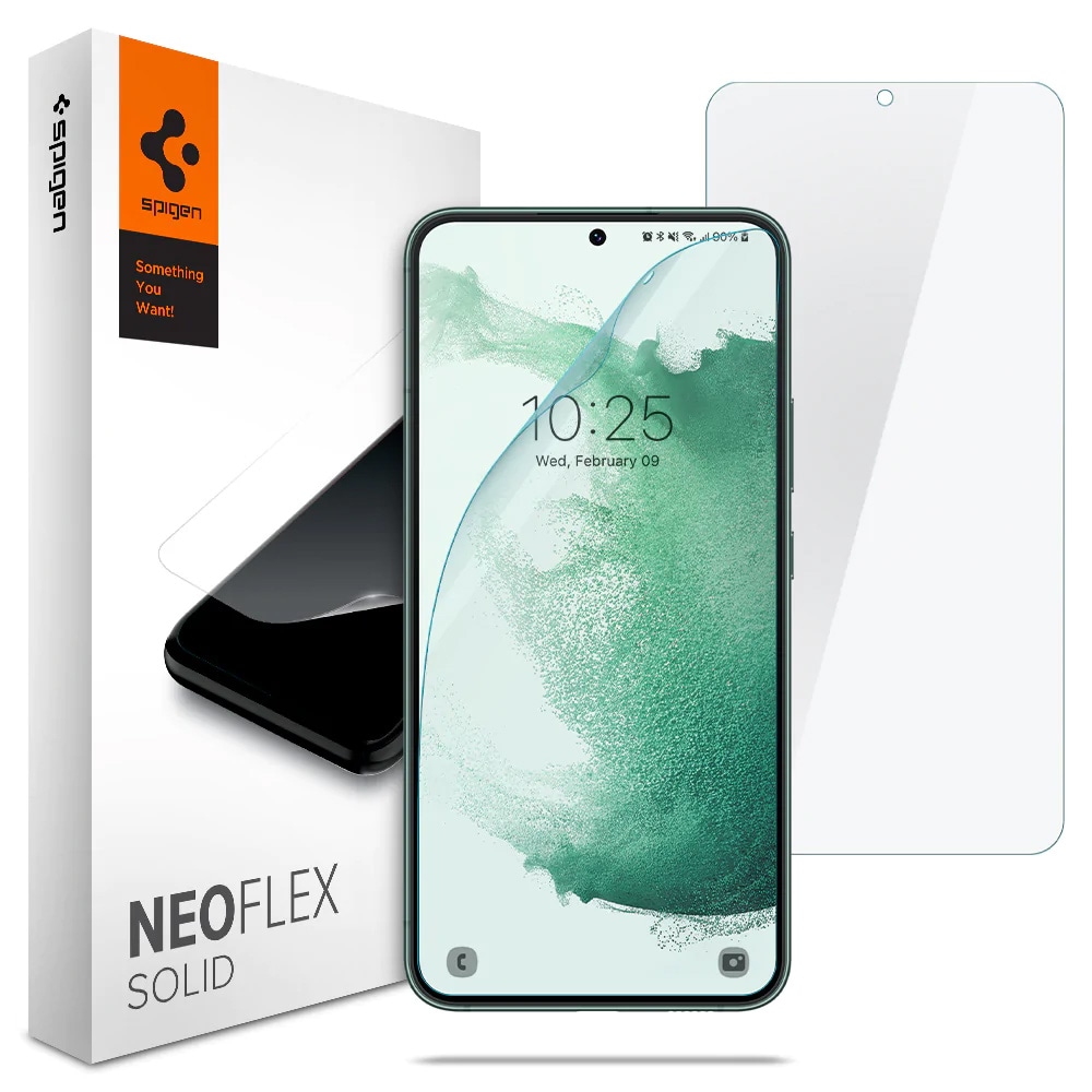 Spigen Neo Flex Solid skjermbeskytter Samsung Galaxy S22+ 2-pakning