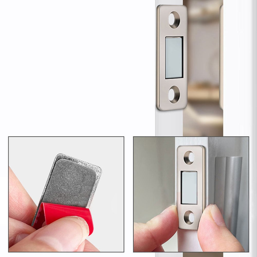 Magnetisk brakett for skap/dører