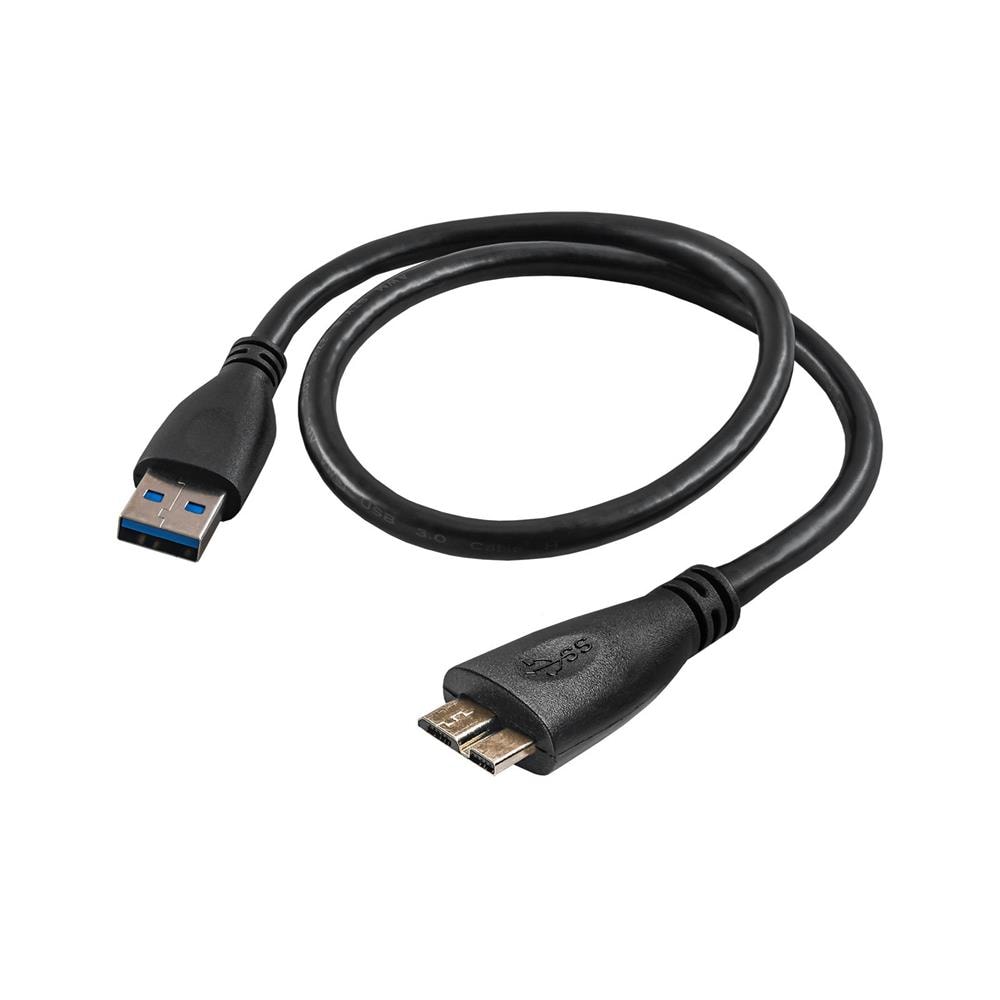 Akyga tilkoblingskabel USB-A 3.0 - Mikro-USB (Type-B) 0,5 m - Sort