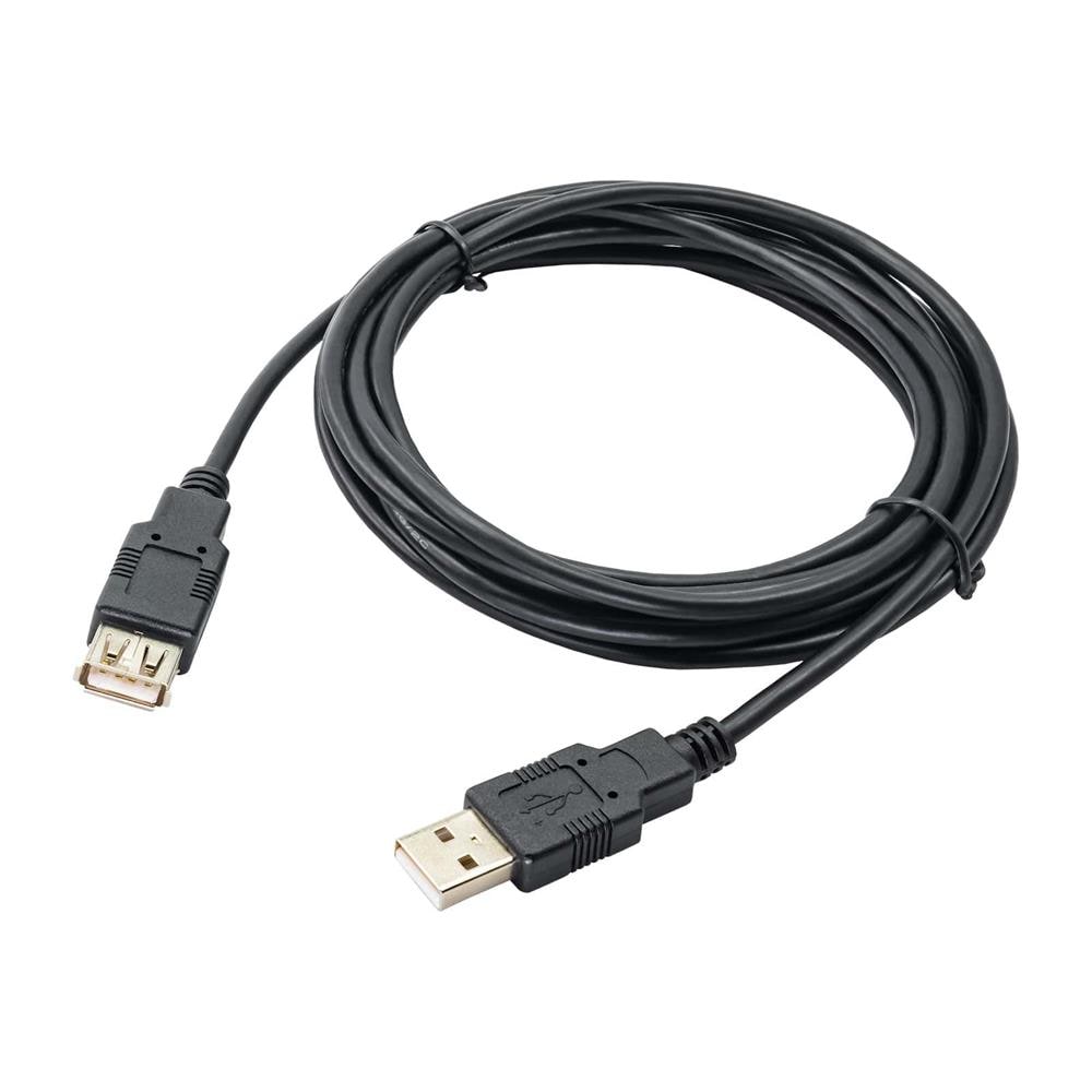 Akyga Forlengelseskabel USB-A hann - USB-A hunn 2.0 3m - Sort