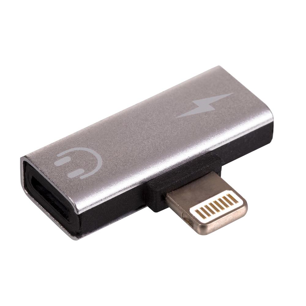 Akyga Adapter Lightning-hane - 2x Lightning-honor
