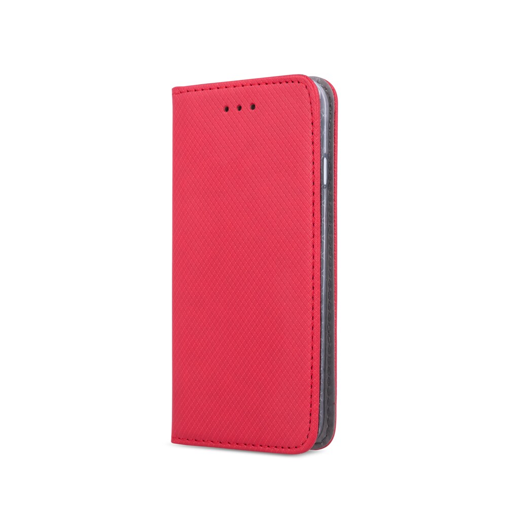 Magnetisk deksel med stativ til Samsung A14 5G - Rød