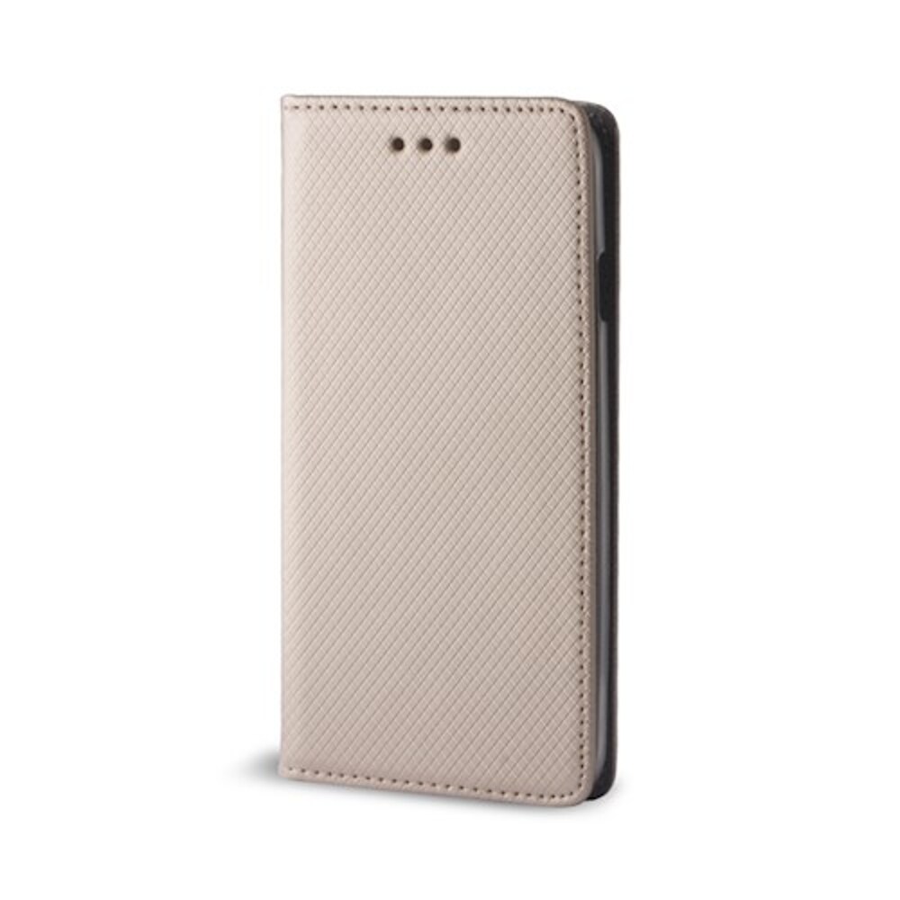 Magnetiskt fodral med ställ till Samsung Galaxy S23 Plus - Guld