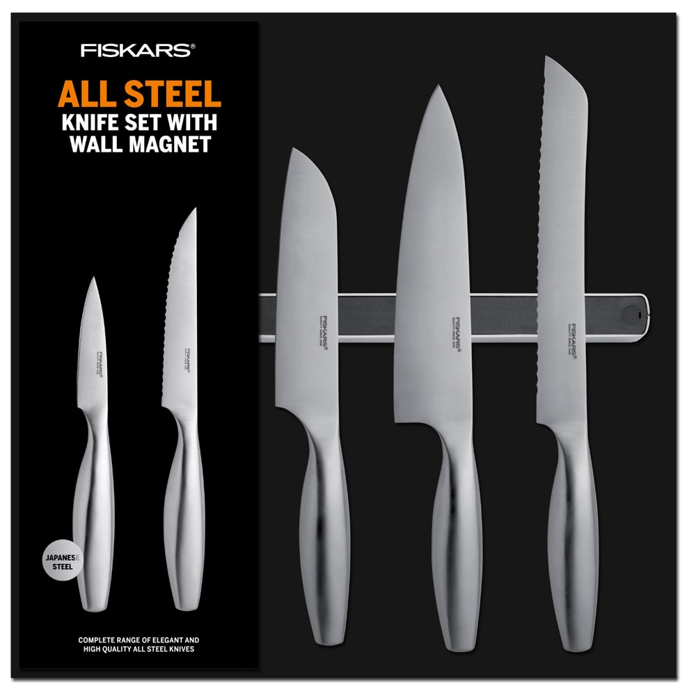 Fiskars All Steel knivsett 5 Kniver