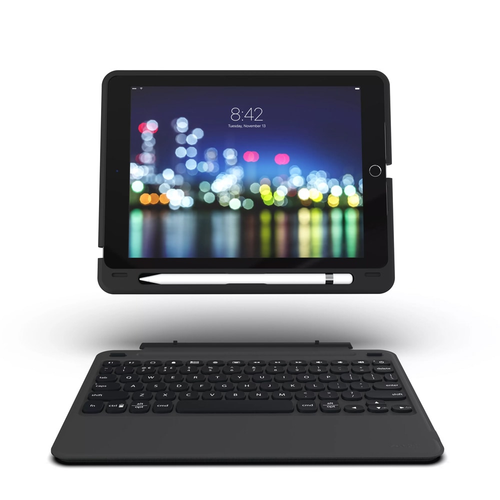 Zagg Slim Book Go - Tastatur og deksel til iPad 9,7"