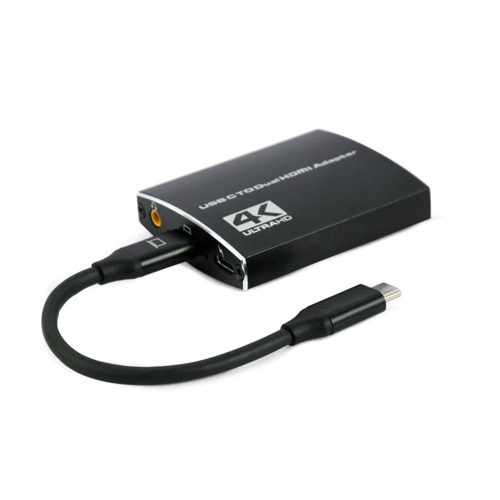 Cablexpert Adapter USB-C til dobbel HDMI - 4K, 30Hz