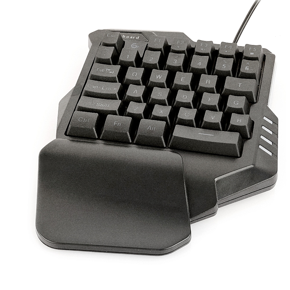 Gembird 2-i-1 Gaming-pakke Ivar Twin med mus og enhånds gaming tastatur