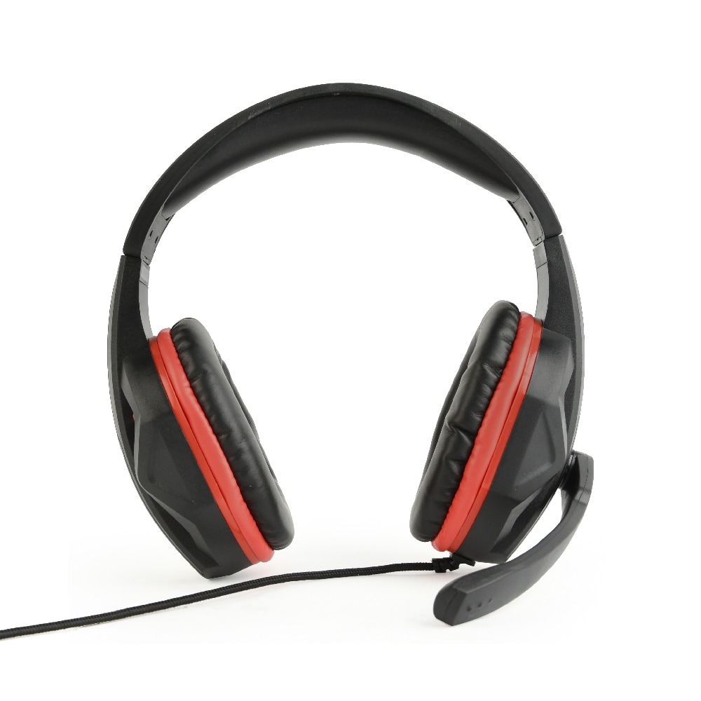 Gembird Gaming-headset GHS-03 - Sort/Rødt