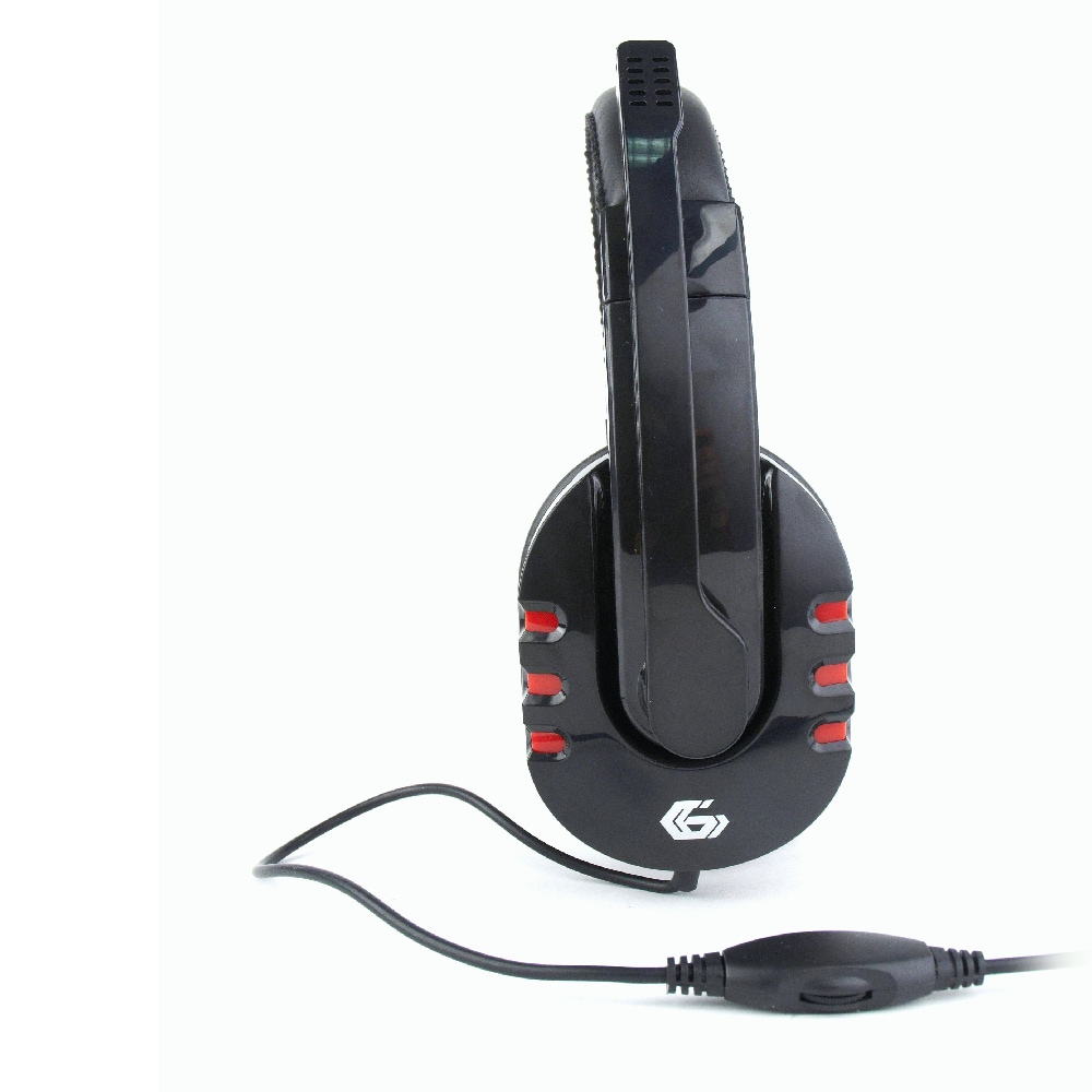 Gembird Gaming-headset GHS-402 - Sort/Rødt