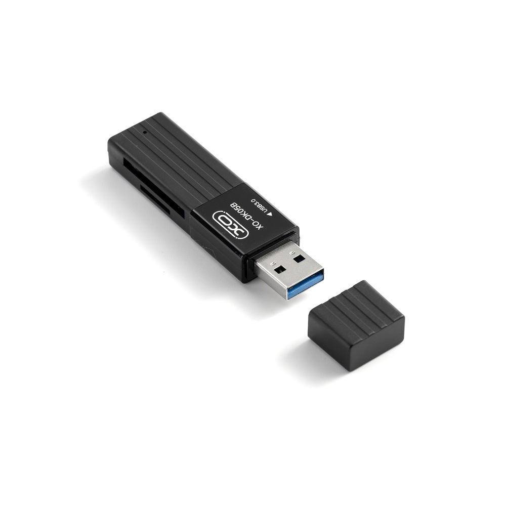 XO Minnekortleser 2-i-1 DK05B USB 3.0