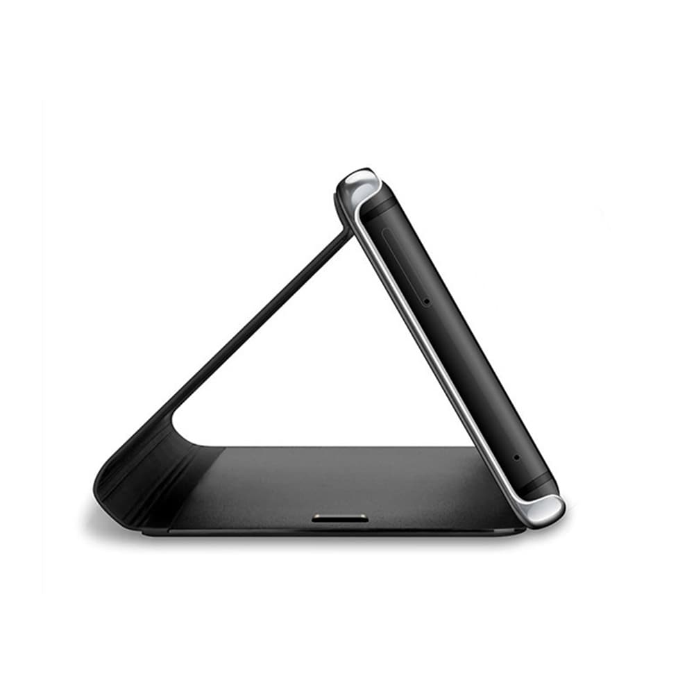 Smart Clear View-deksel til Samsung Galaxy S10 Plus - Sort