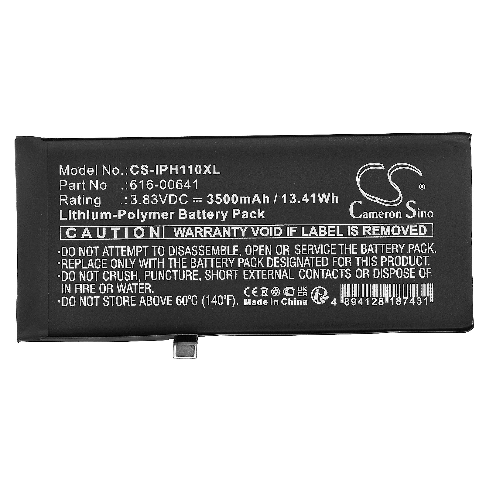 Batteri for SmartPhone, Mobil for Apple iPhone 11, A2111, A2221