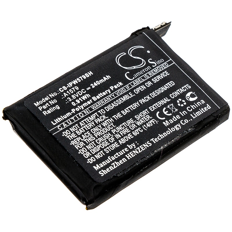 Batteri til smartklokke for Apple iWach 1 42mm, Watch 1st Gen 42mm