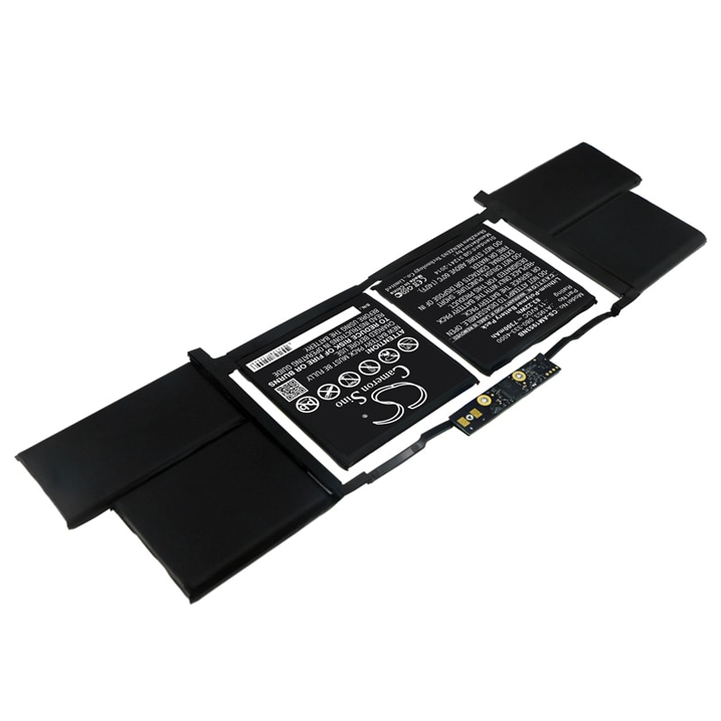 Batteri til MacBook Pro 15" A1990 – A1953 7300 mAh Li-Polymer