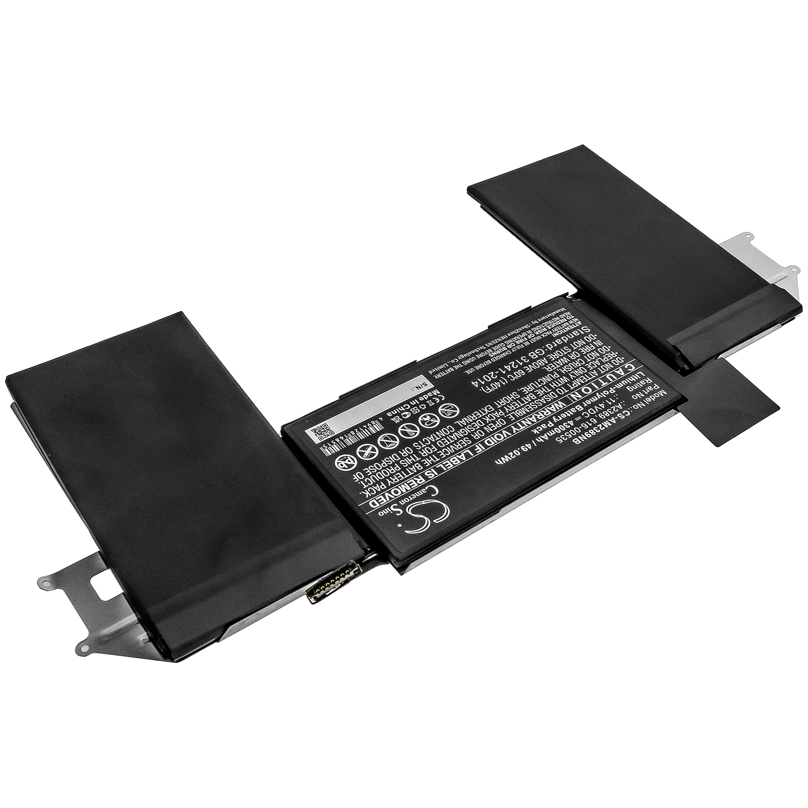 Batteri til bærbar PC for $ 0000095n MacBook Air 13 (sent 2020) og andre.