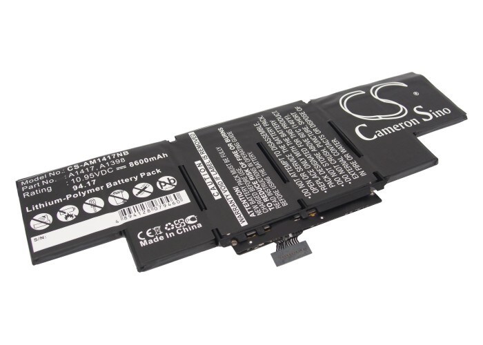 Batteri til bærbar datamaskin for $ 0000095n MacBook Pro Core i7 2.3 15 "Retina og andre.