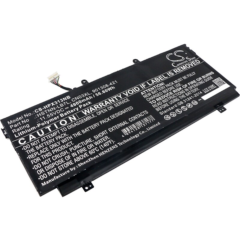 Batteri til bærbar PC for HP Spectre X360 13-AB001, Spectre X360 13-AB099 og andre