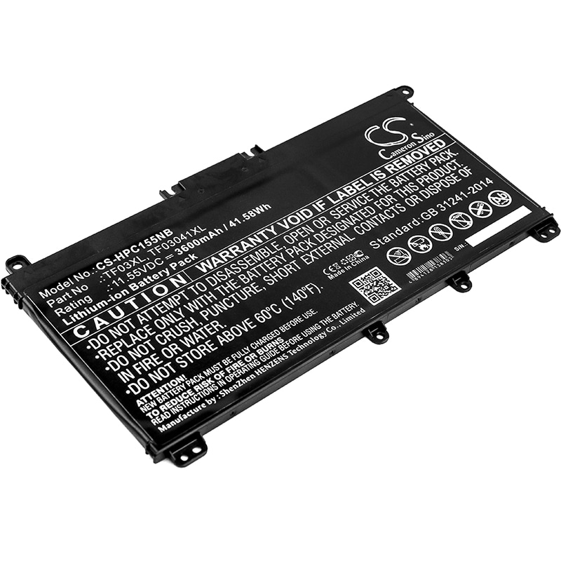 Batteri til bærbar PC for HP Pavilion 15-CC, Pavilion 15-CD og andre