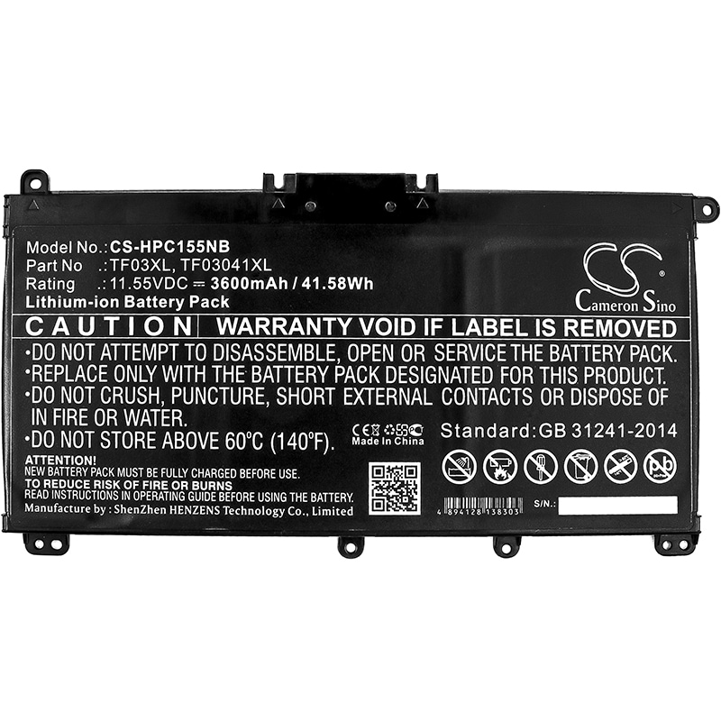 Batteri til bærbar PC, HP Pavilion 15-CC, Pavilion 15-CD m.fl.