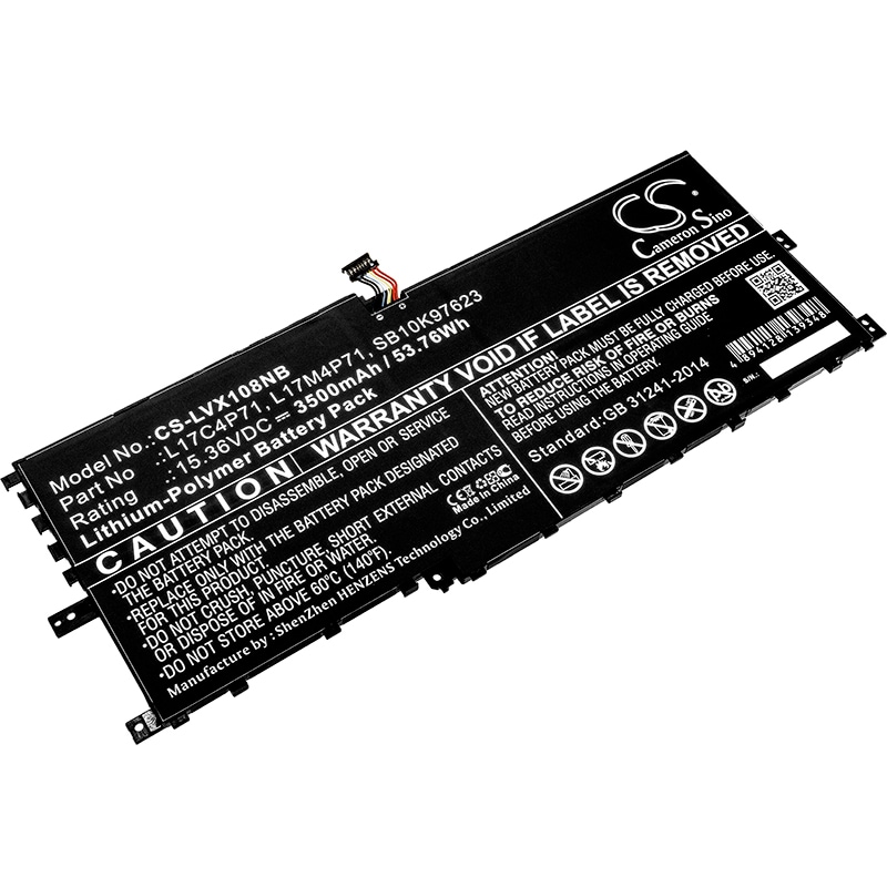 Batteri til bærbar PC for Lenovo ThinkPad X1 Yoga 2018 og andre.