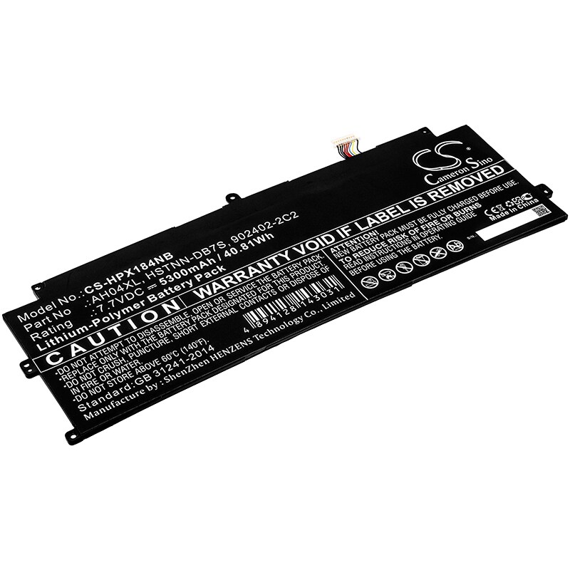 Batteri til bærbar PC for HP Spectre x2 12 avtakbar PC og andre