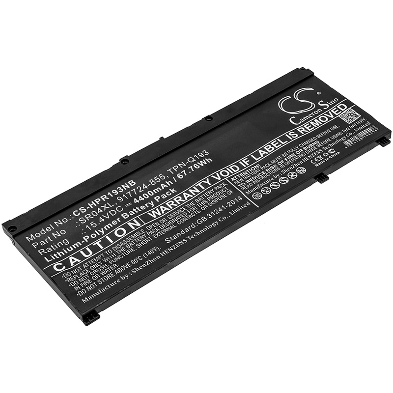 Batteri til bærbar PC for HP Pavilion 15-CE015DX, Omen 15-ce000ng, 2EF94PA og andre