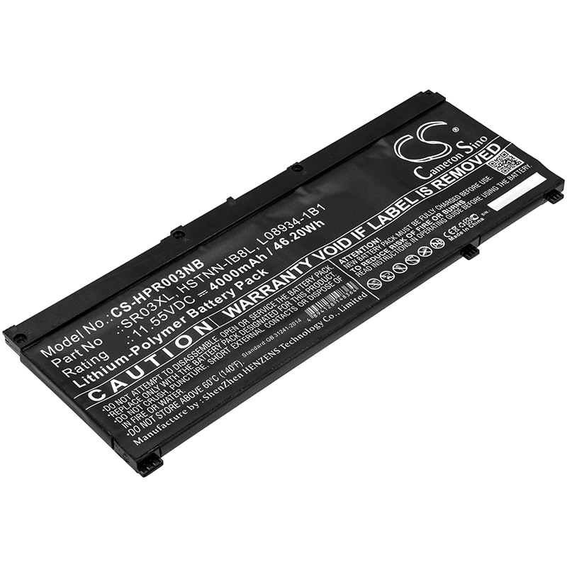 Batteri til bærbar PC for HP Pavilion 15-CX0058WM, Pavilion 15-CX og andre