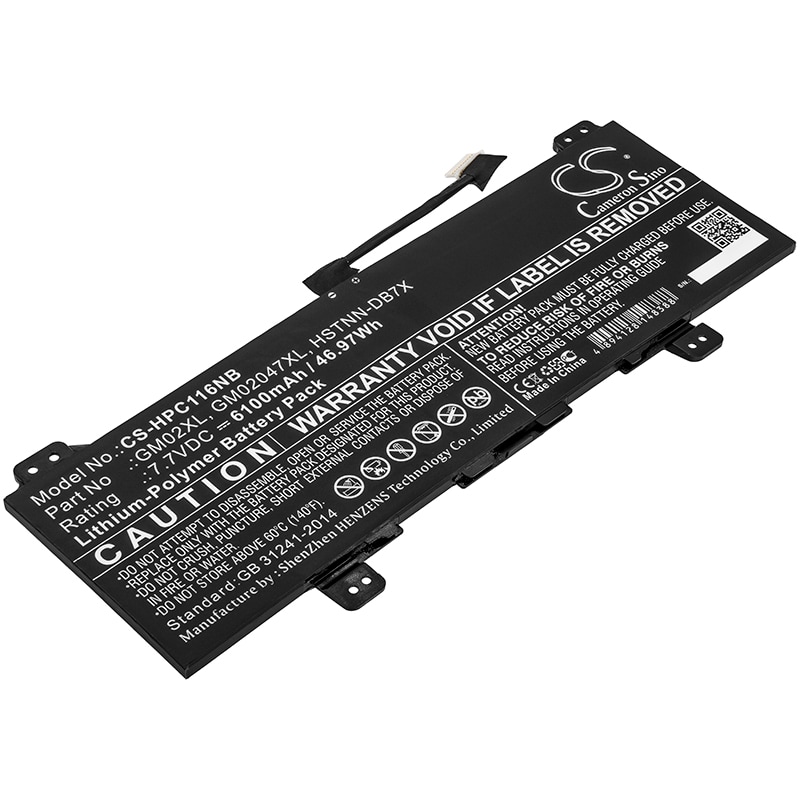 Batteri til bærbar PC for HP Chromebook 11 G7 EE, Chromebook 11A G6 og andre
