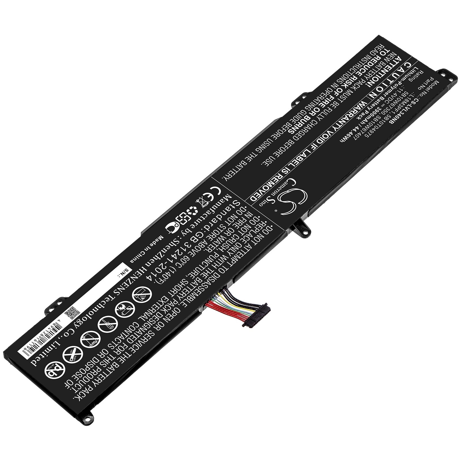 Batteri til bærbar PC for Lenovo IdeaPad L340-15IRH, IdeaPad L340-17IRH