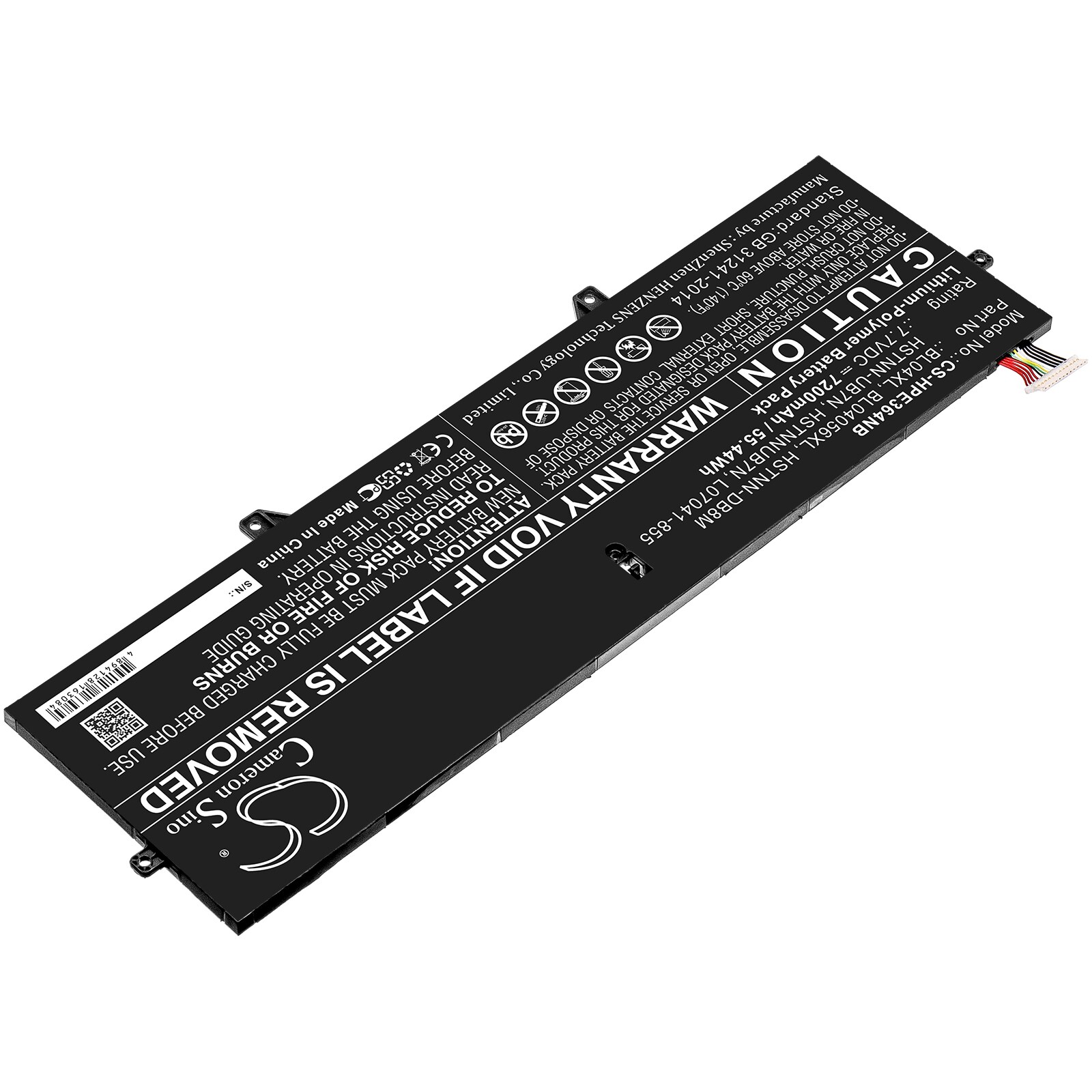 Batteri til bærbar PC for HP EliteBook x360 1040 G5 (5NW10UT) og andre