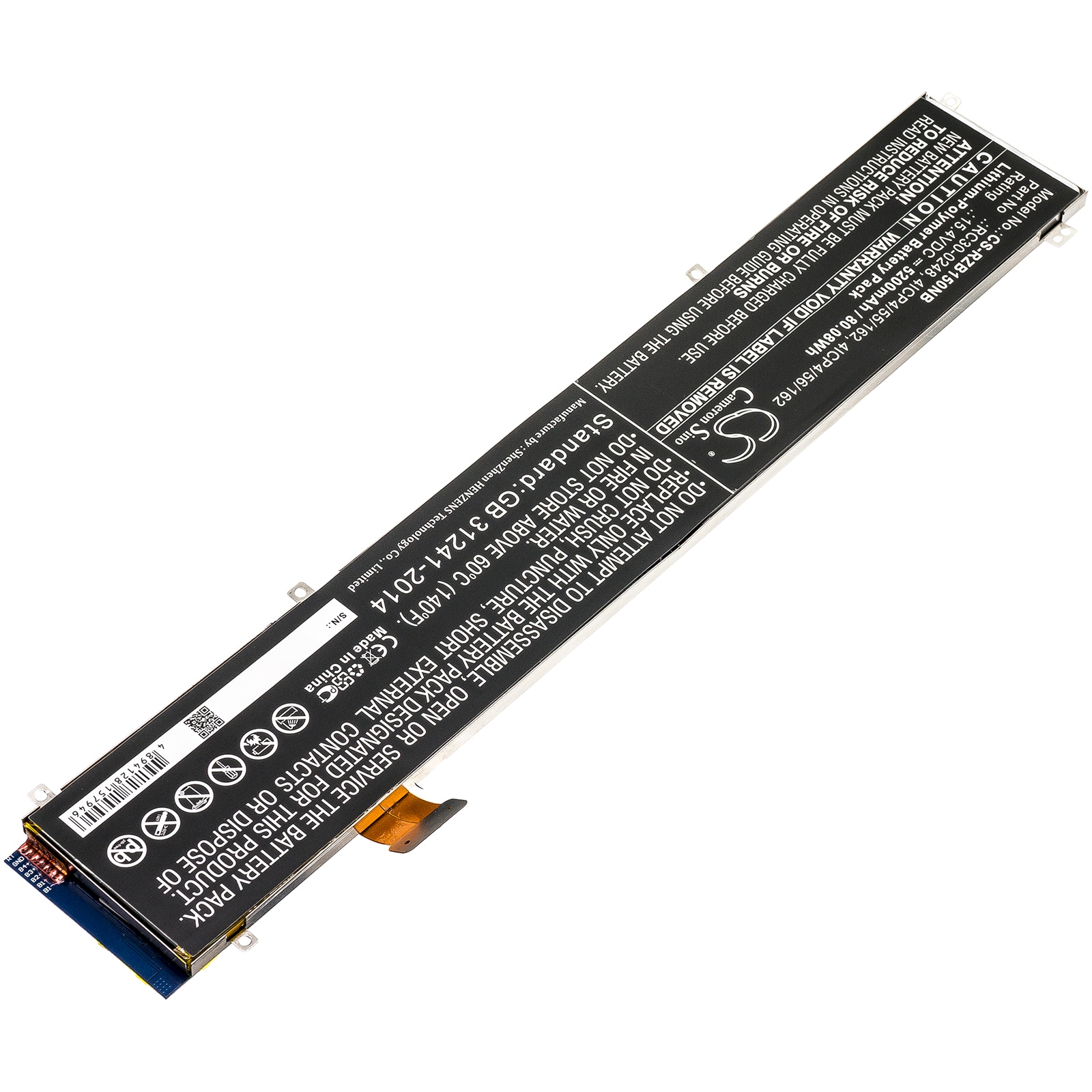 Batteri til bærbar PC for Razer Blade 15 2018 512GB 144Hz, Blade 15 Advanced og andre.