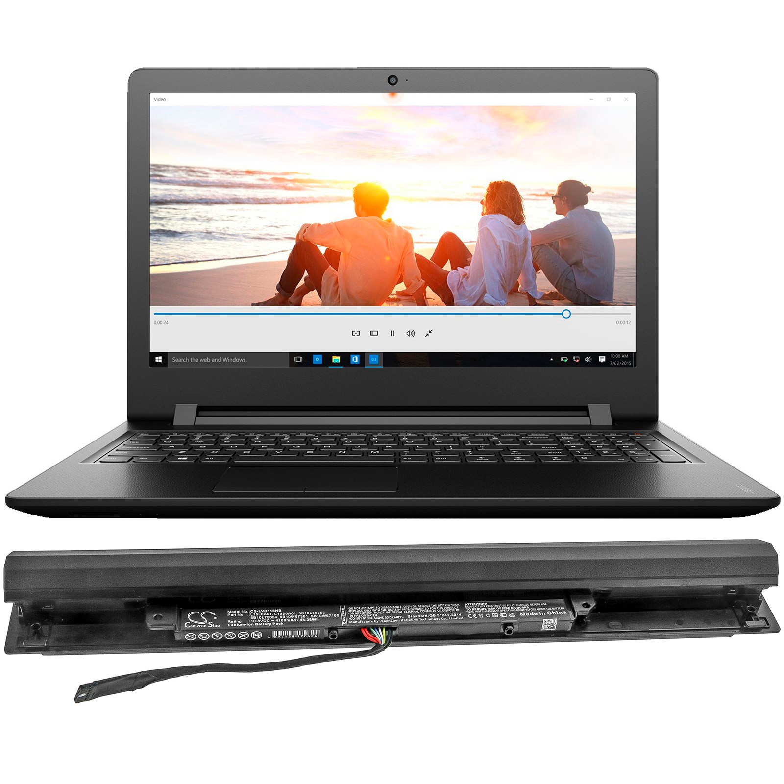 Batteri til bærbar PC for Lenovo Ideapad 110-15ISK