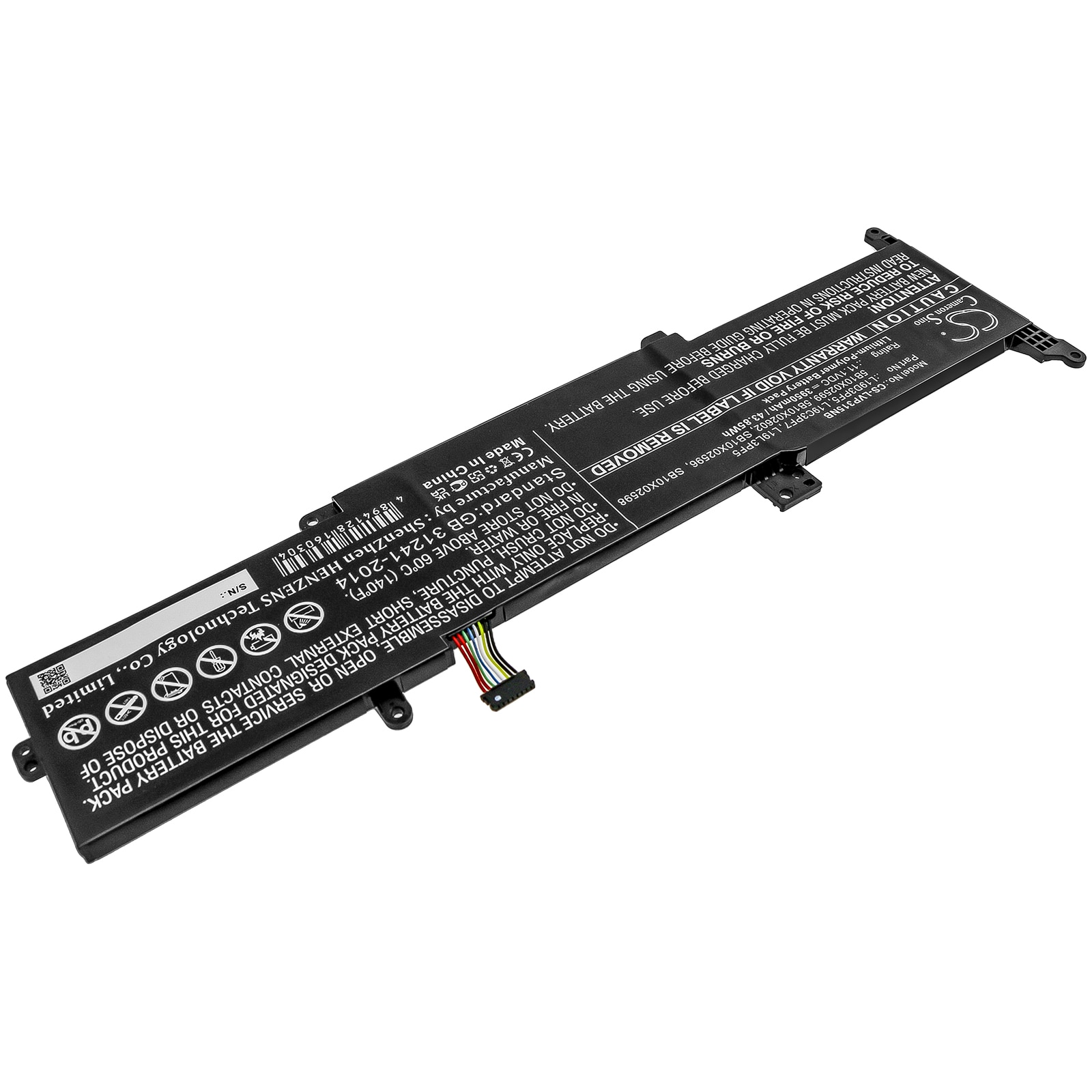 Batteri til bærbar PC for Lenovo Ideapad 3-15, ideapad 3-14IML05 81WA005WAU og andre.