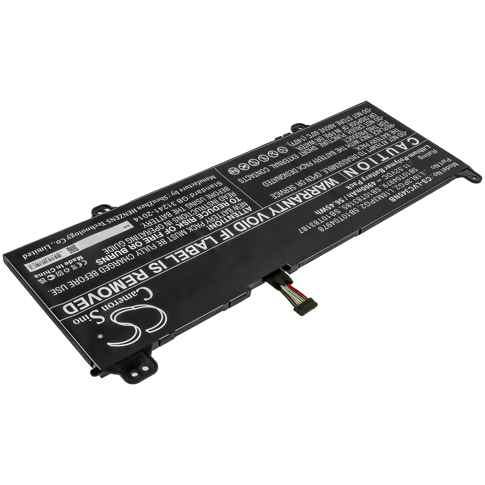 Batteri til bærbar PC for Lenovo Chromebook S345-14AST (81WX0008GE) og andre.