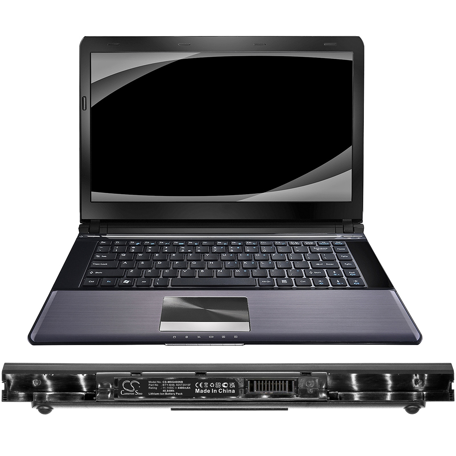 Batteri til bærbar PC for MSI GE40 2PC-486XCN, GE40 20C-002CN og andre.