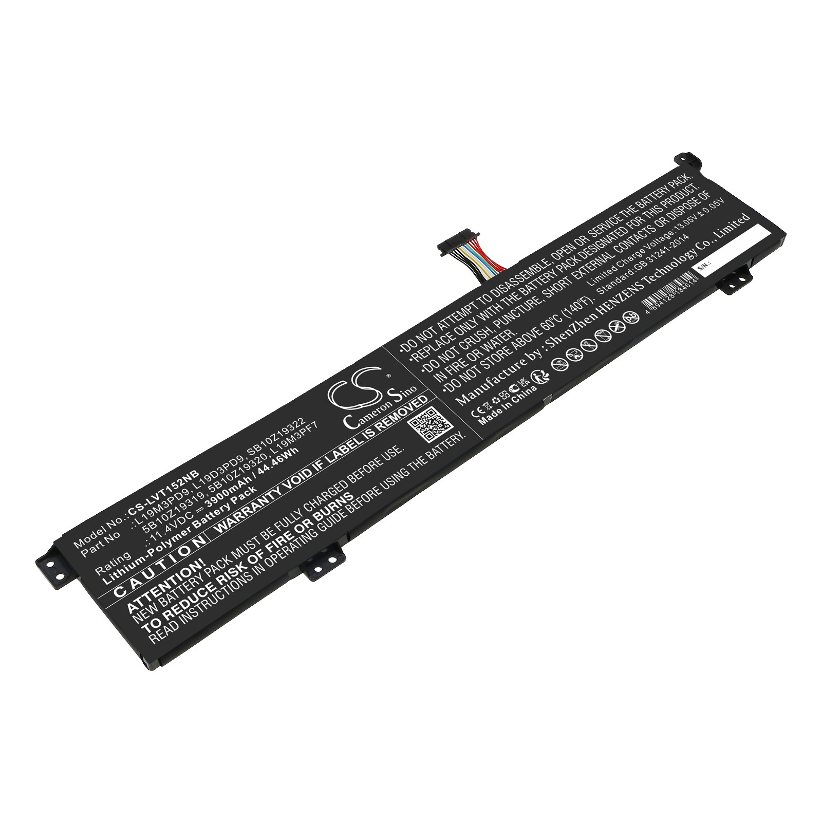 Batteri til bærbar PC for Lenovo ThinkBook 15p G2 ITH 21B10018UK og andre.