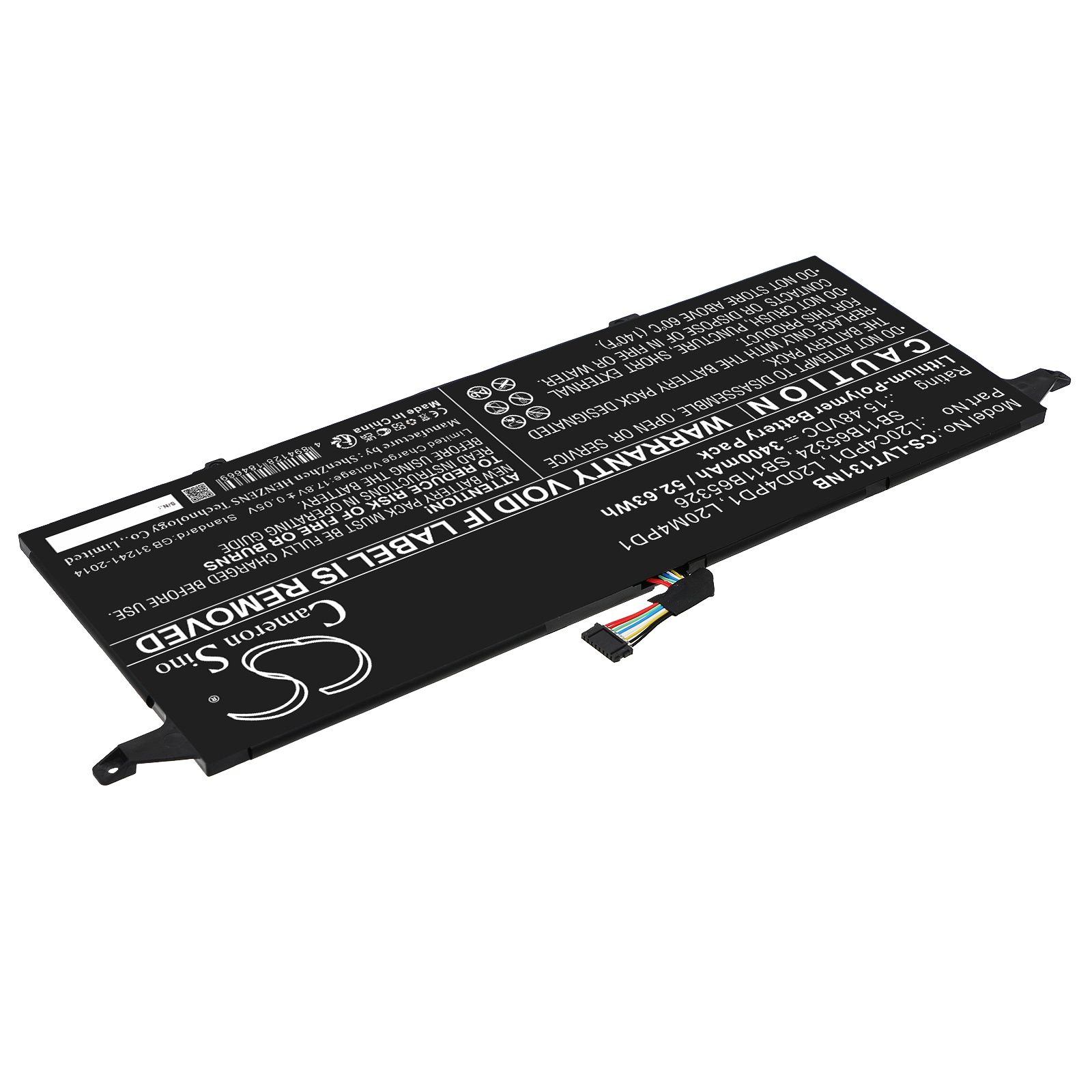 Batteri til bærbar PC for Lenovo ThinkBook 13x ITG 20WJ002LGE og andre.