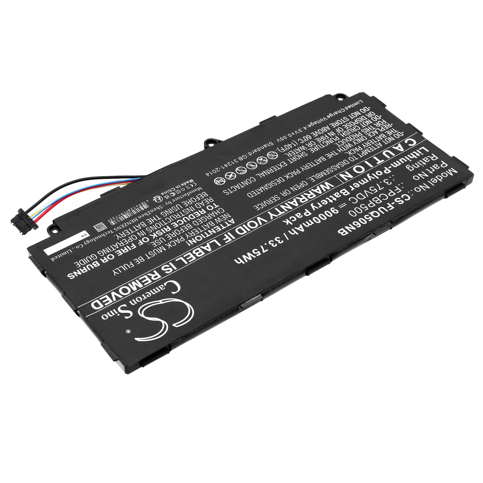 Batteri til bærbar PC for Fujitsu Arrows Tab Q506, Arrows Tab Q507