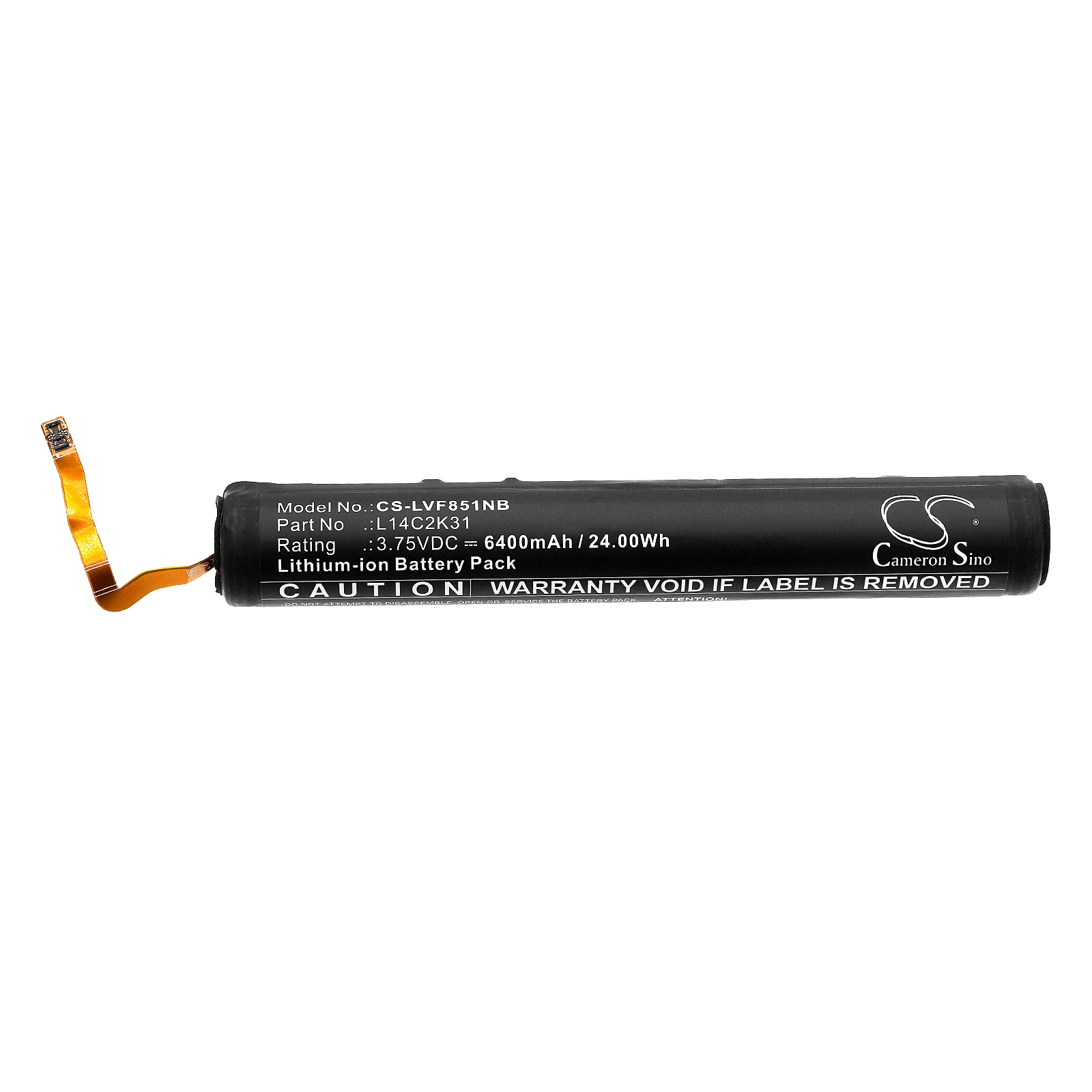 Batteri til bærbar PC for Lenovo Yoga Tablet 2-851F, Yoga Tablet 2-830F og andre.