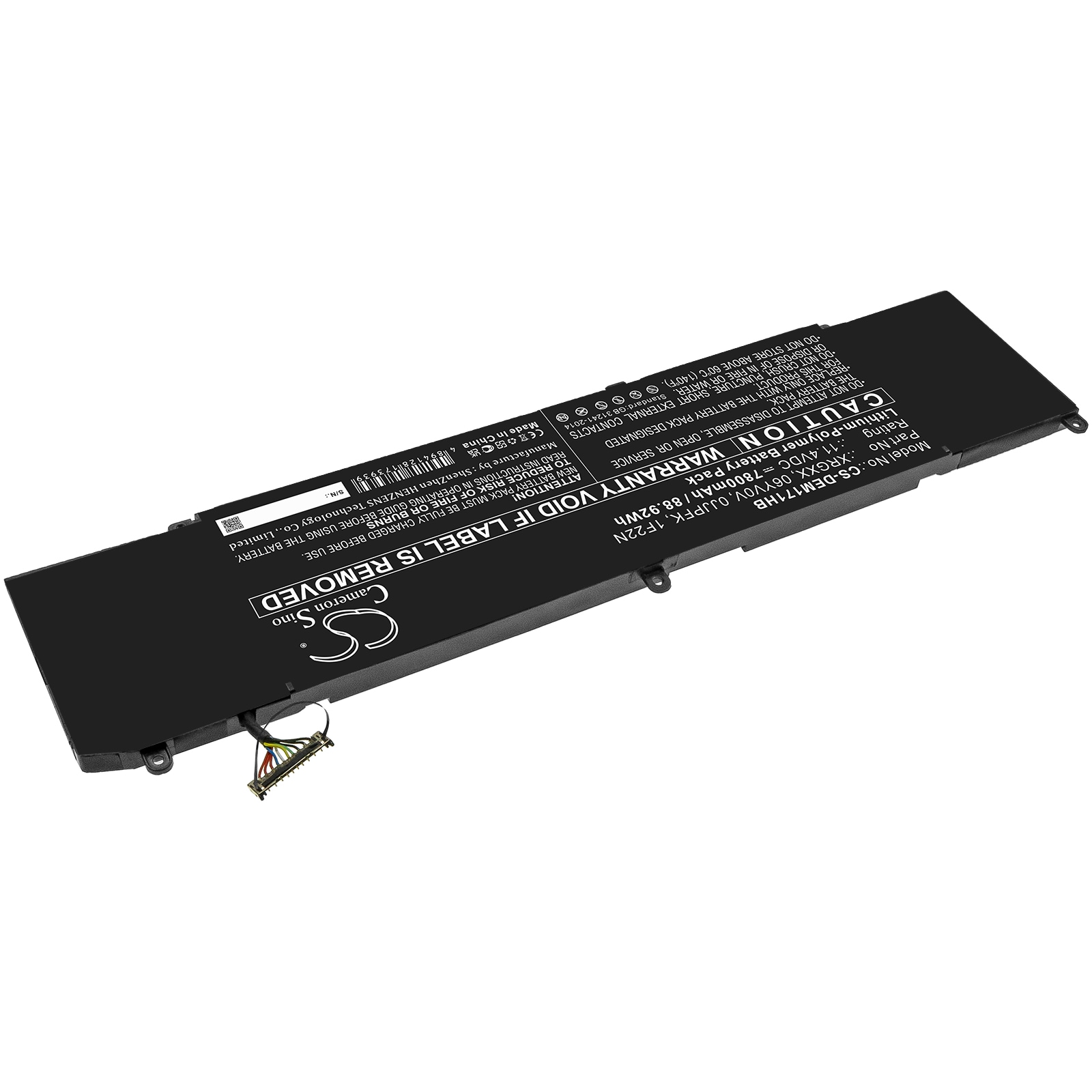Batteri til bærbar PC for DELL G5 5590-D2785W, ALW15M-D1523S, G7 7590-D2785B og andre.