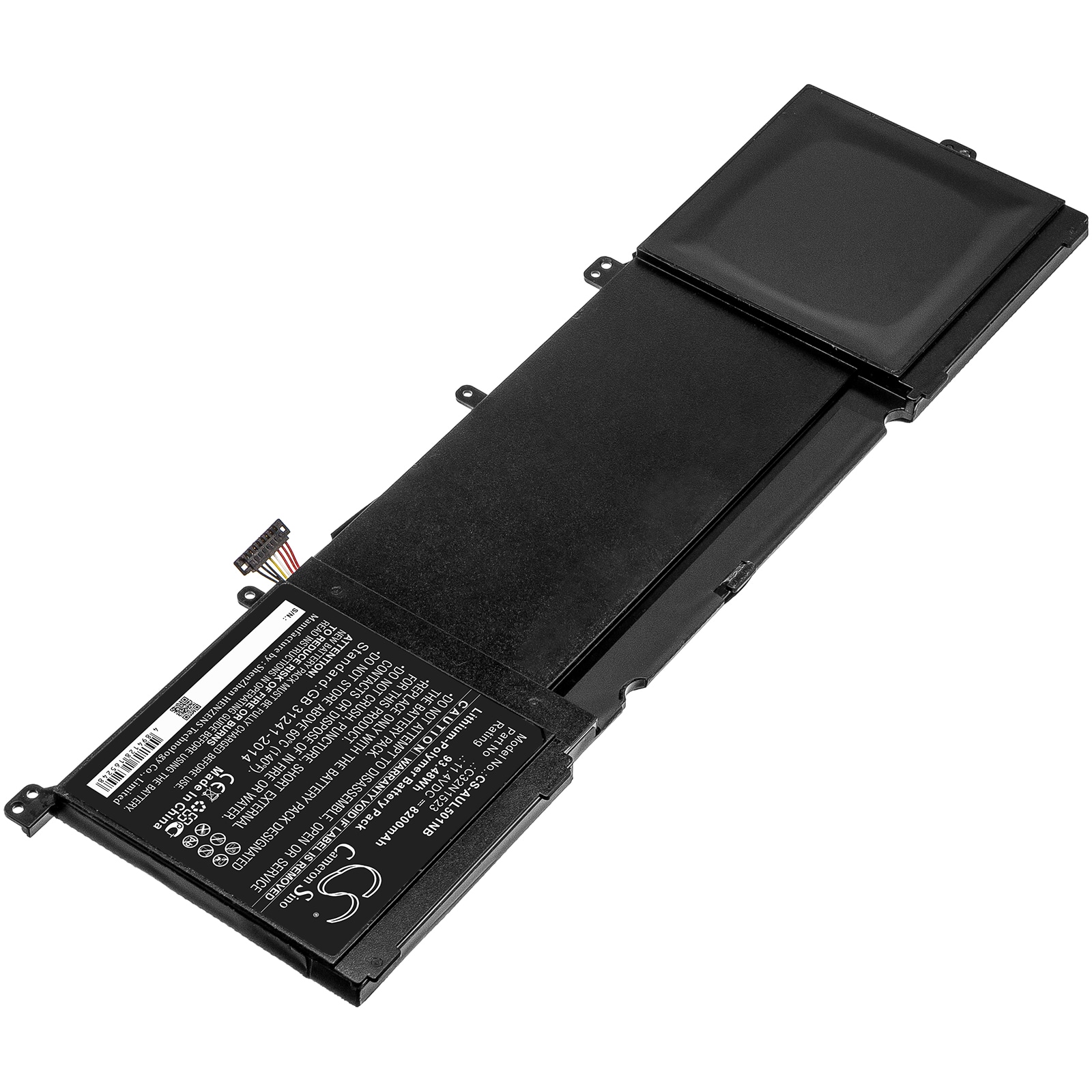 Batteri til bærbar PC for Asus UX501VW-FY062T, ZenBook UX501VW-FJ128T og andre.