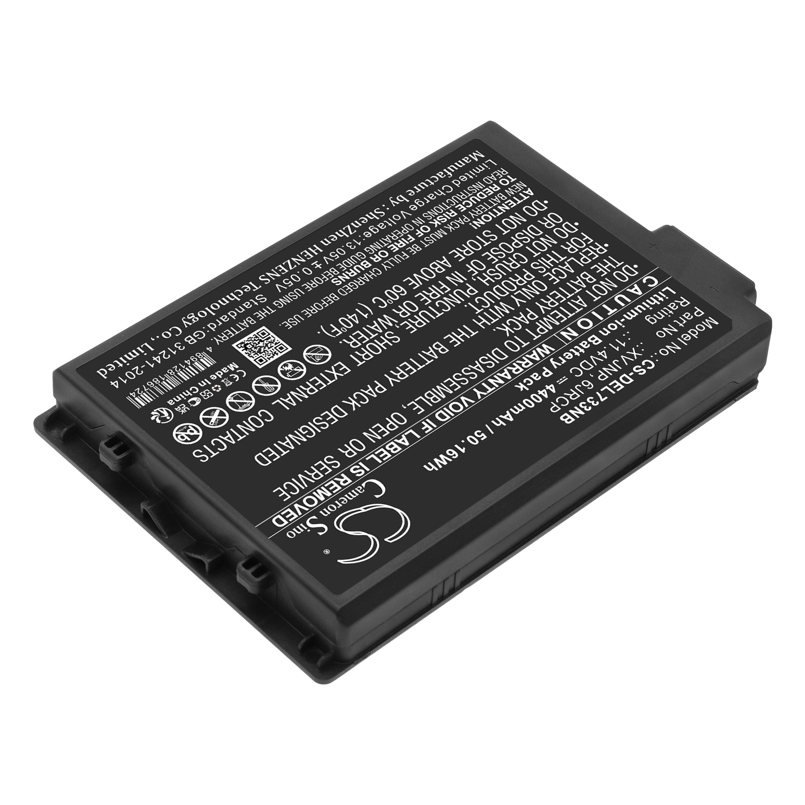 Batteri til bærbar PC for DELL Latitude 7330 Rugged, Latitude 5430 Rugged
