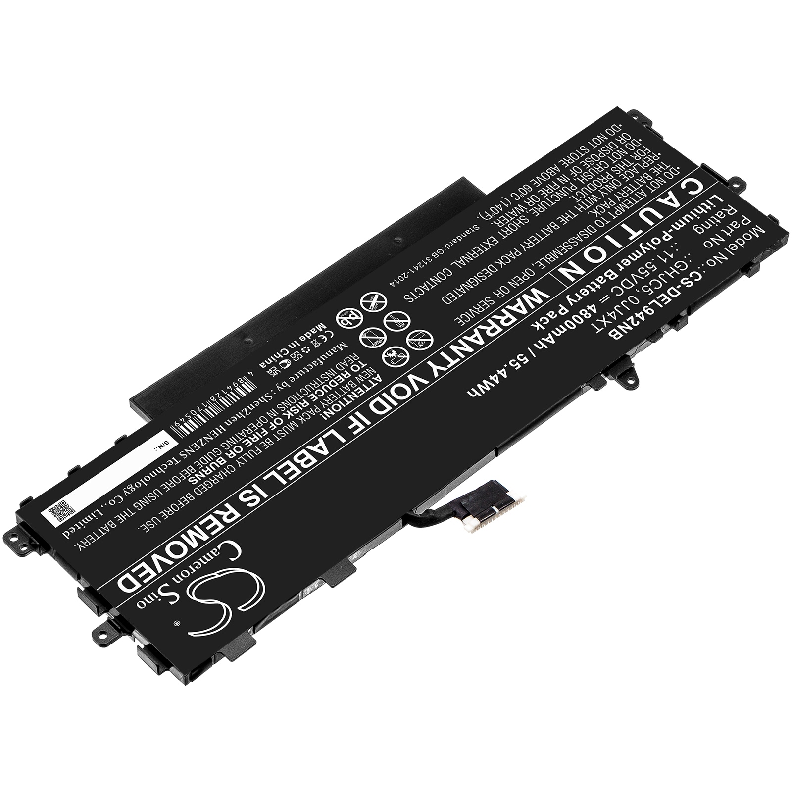 Batteri til bærbar PC for DELL Latitude 9420 2-i-1