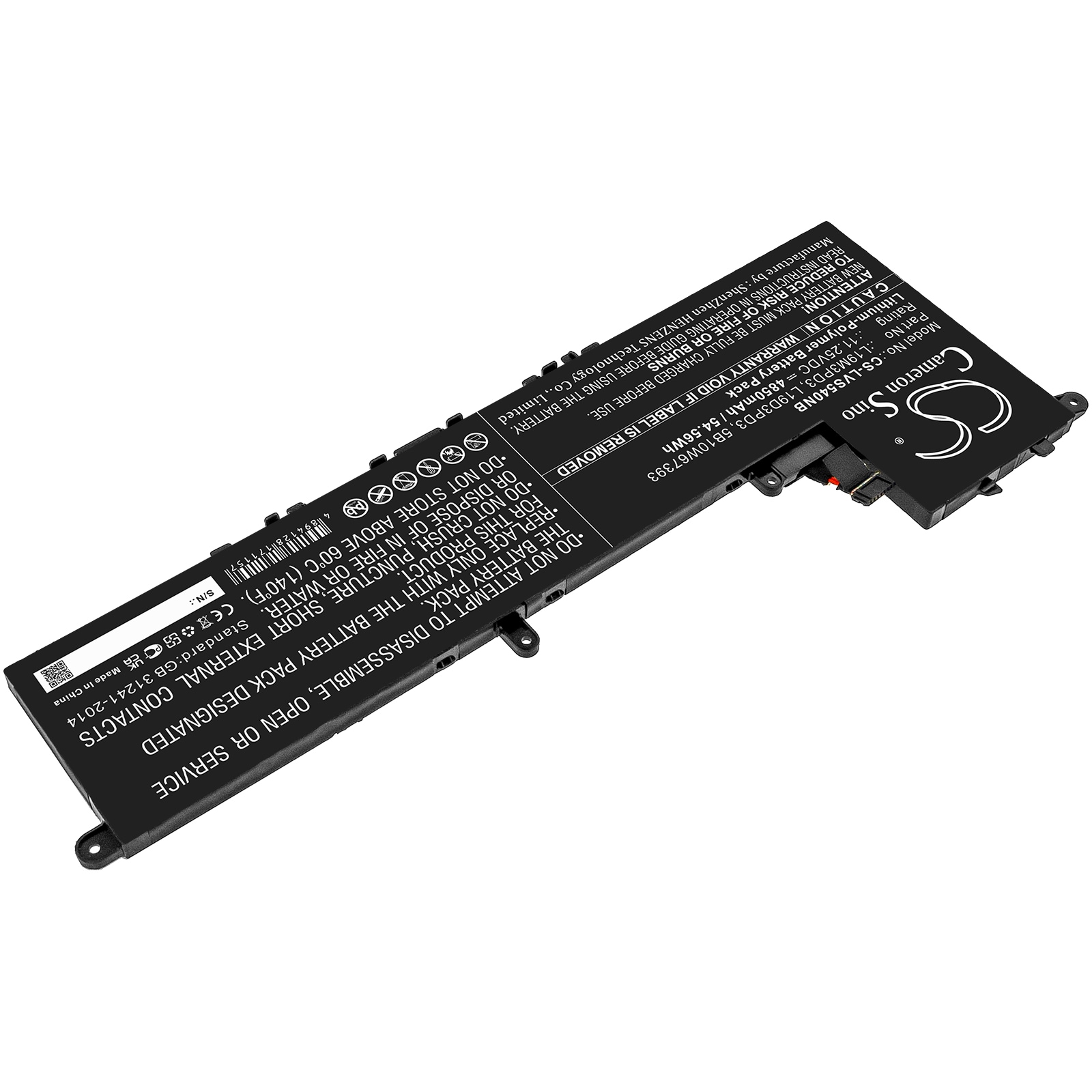 Bærbart batteri for Lenovo xiaoxin Pro13 2020, IdeaPad S540 13ARE og andre.