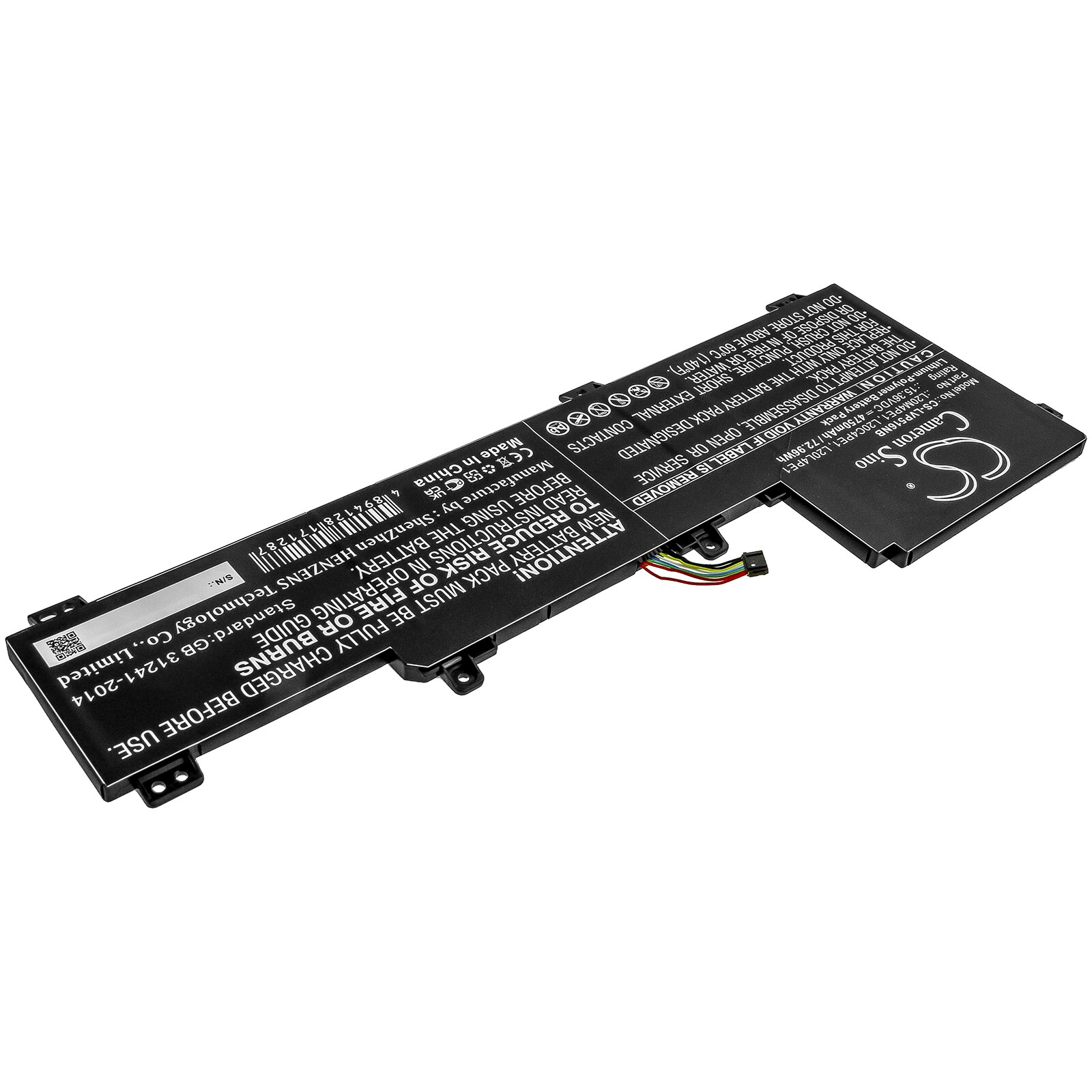 Batteri til bærbar PC for Lenovo IdeaPad 5 Pro, IdeaPad 5 Pro-16IHU6 og andre.