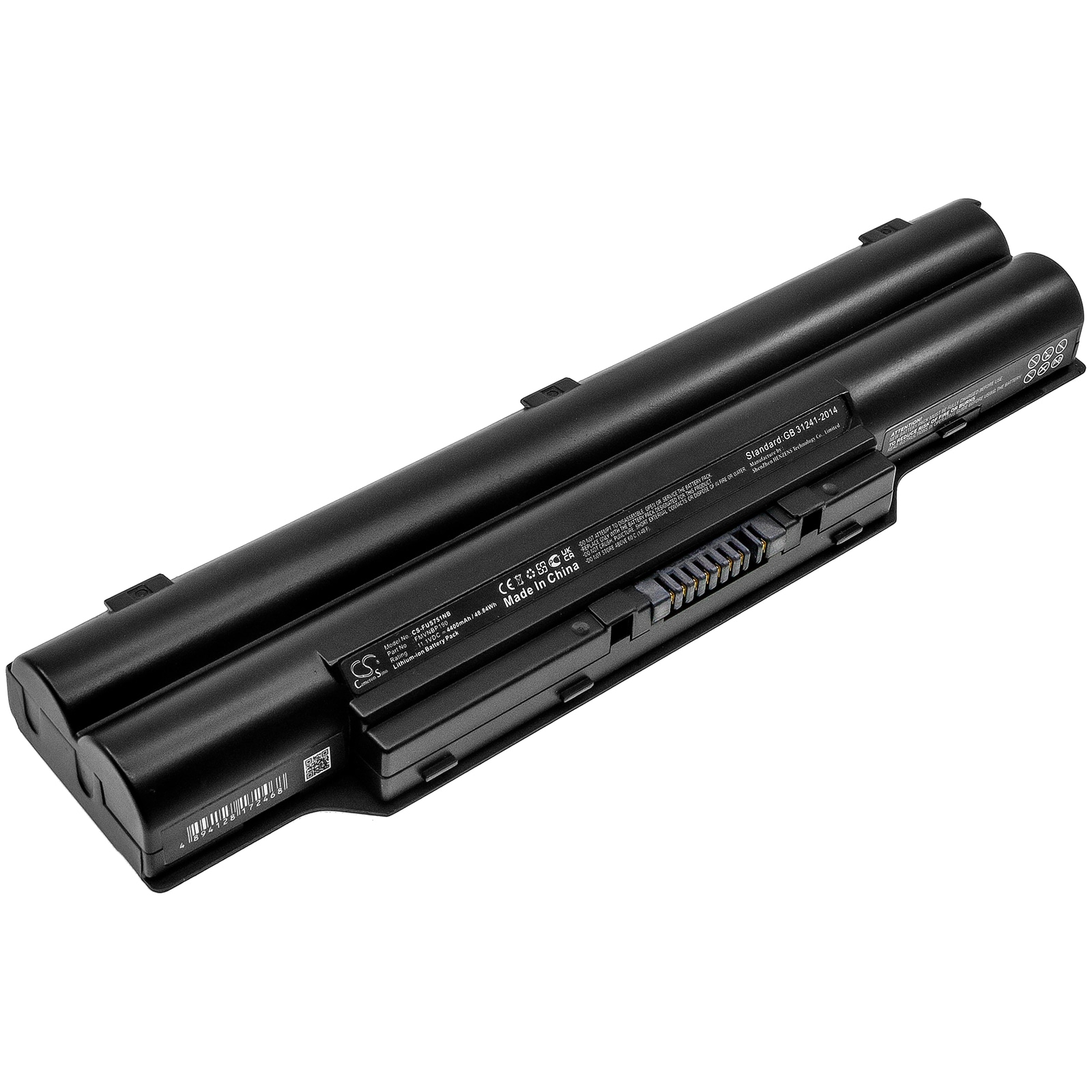 Batteri til bærbar PC for Fujitsu AH58/CM, AH52/DA, AH77/D etc.