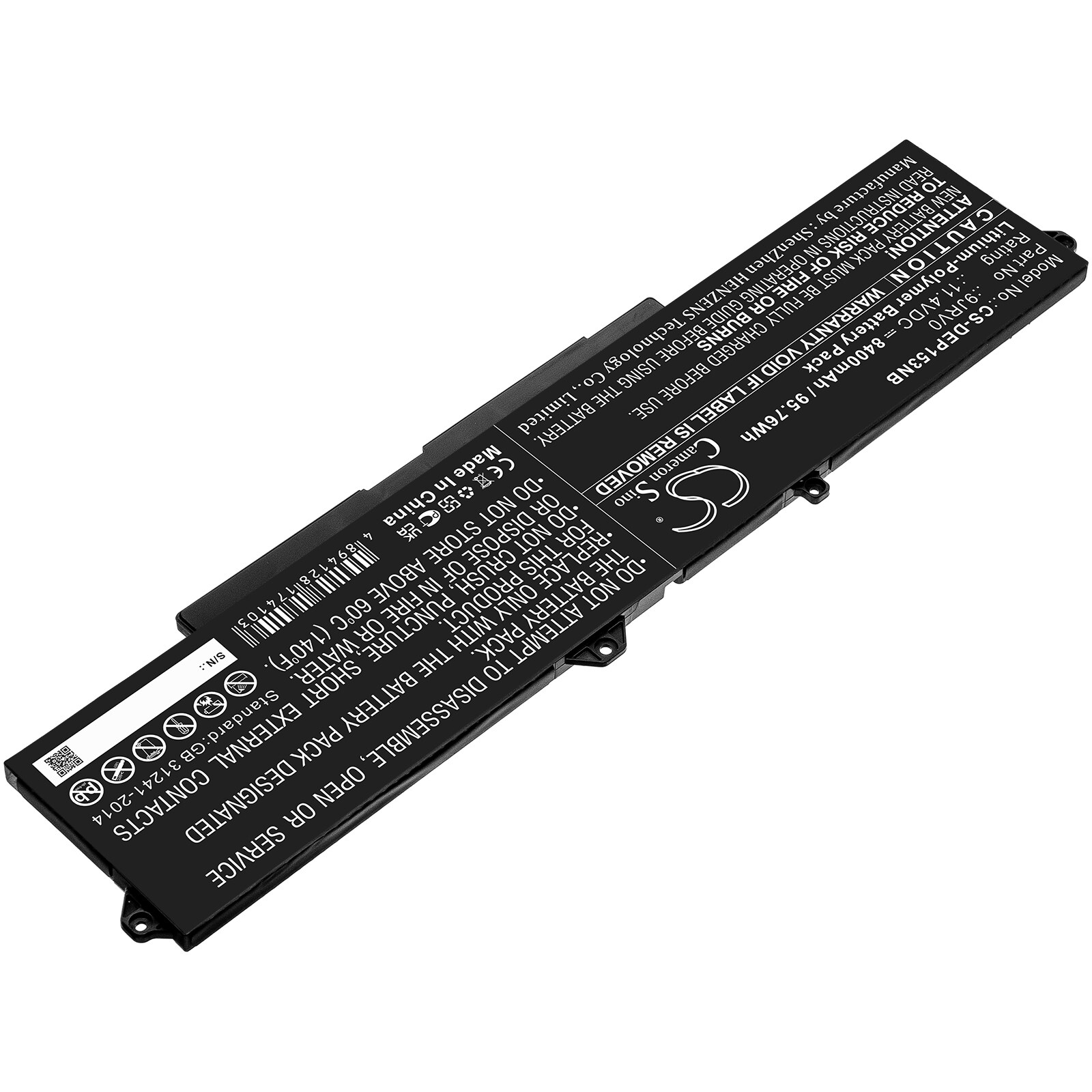 Batteri til bærbar PC for DELL Precision 15 3561