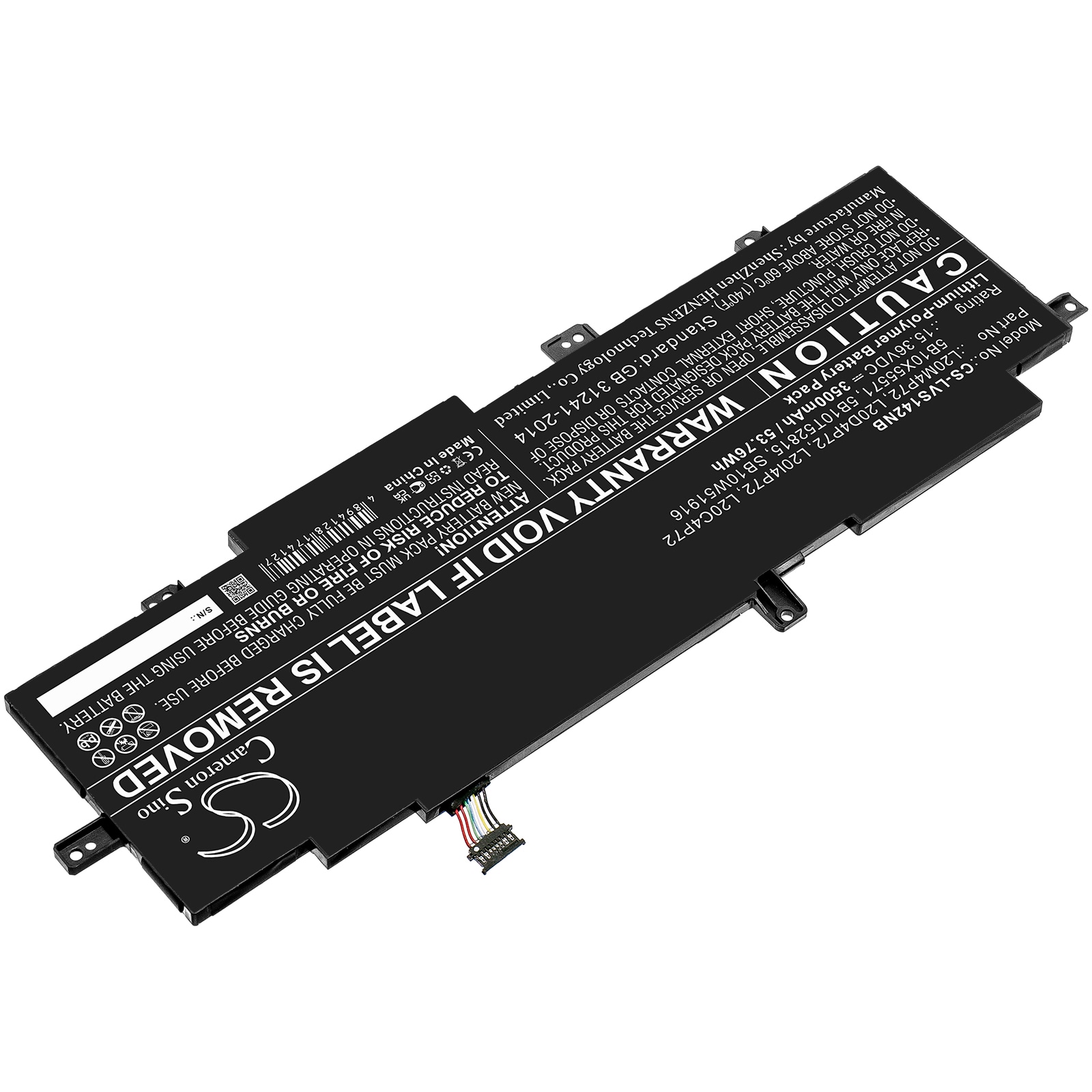 Batteri til bærbar PC for Lenovo ThinkPad T14s Gen 2, ThinkPad X13 Gen 2 og andre.